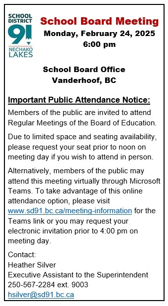 BM Announcement Feb 24 2025