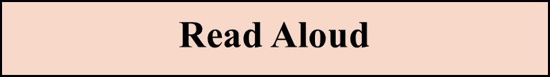 Read Aloud
